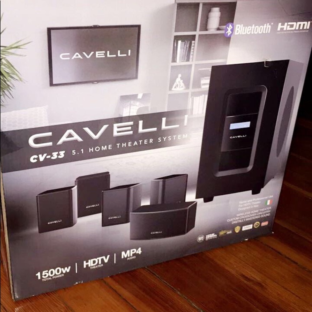Home theater “Cavelli” Bluetooth sound system
